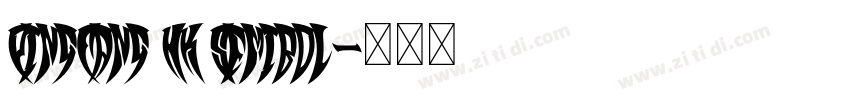 PingFang HK Semibol字体转换